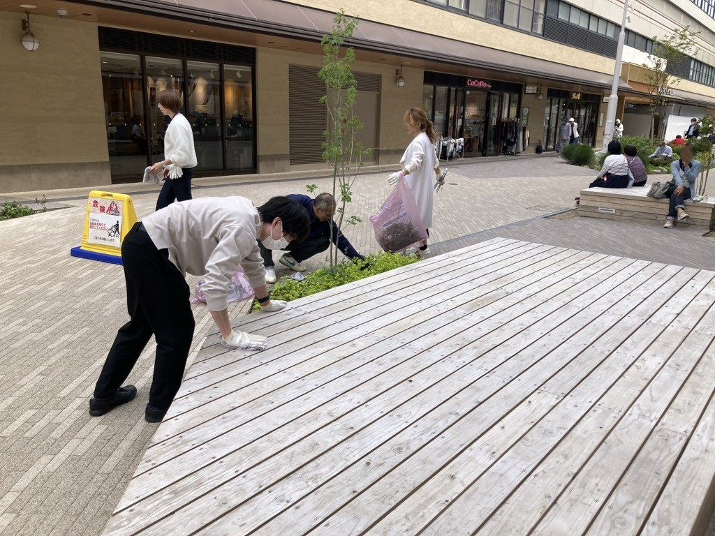 清掃中の様子2