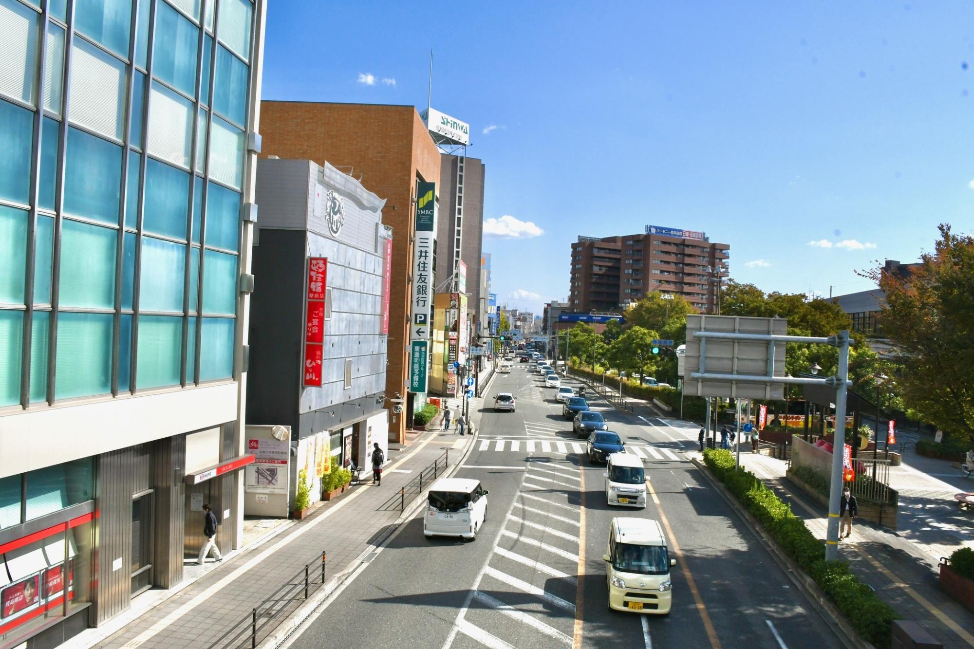 池田市街地